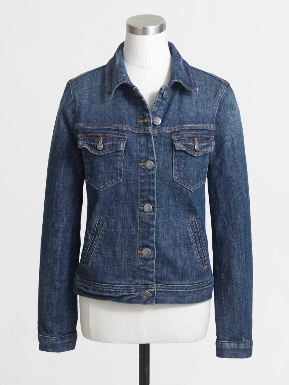 J. Crew Blue Denim Jean Jacket - size S